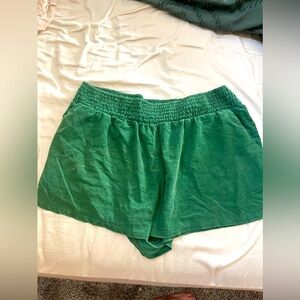 Wild fable green corduroy shorts. Size XL